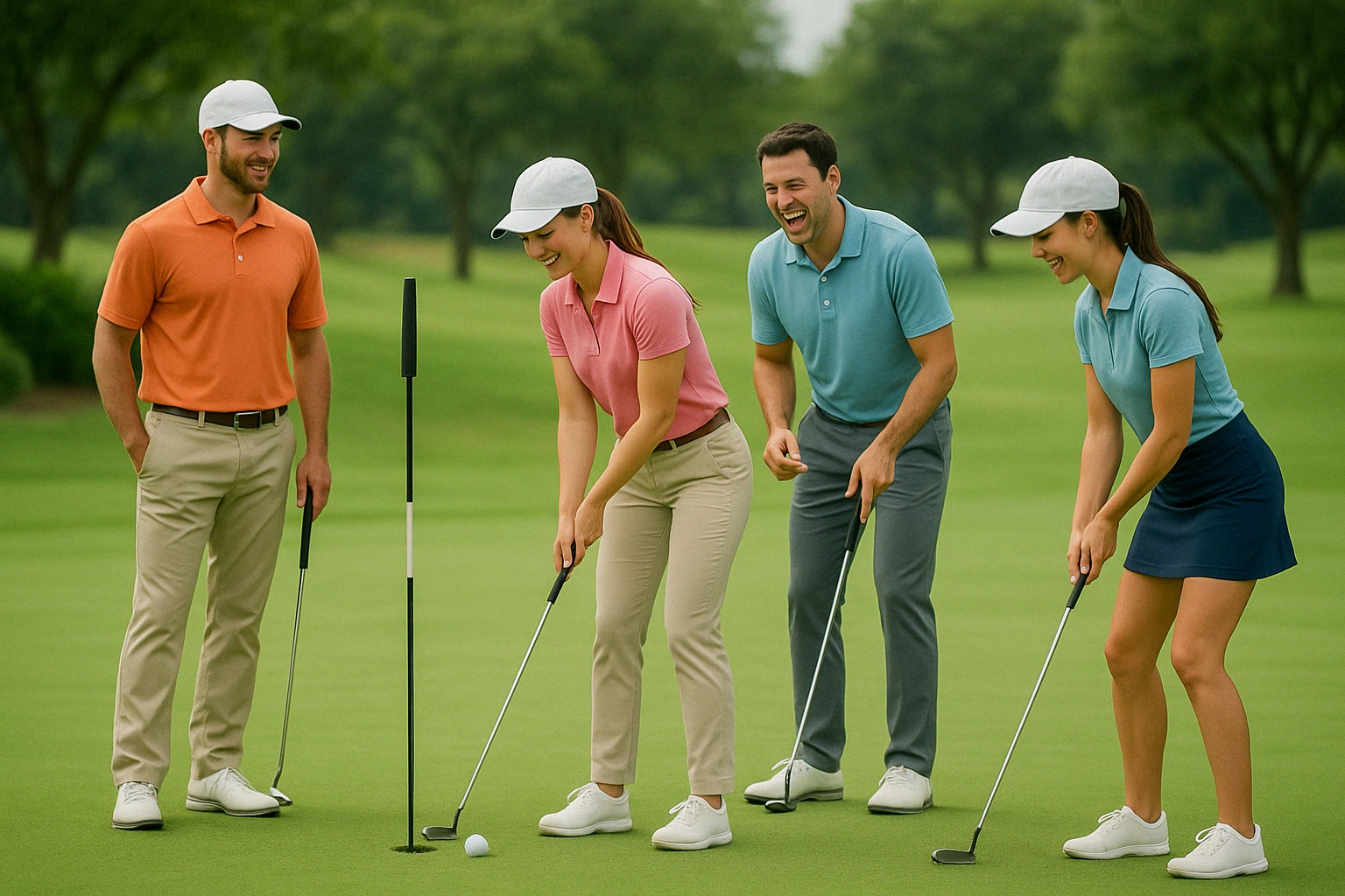 So sánh học golf cá nhân và nhóm